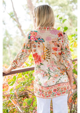 Cienna Rouge Bloom Shirt